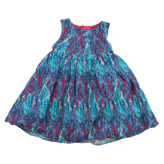 bows & arrows Girls Blue | Pink Dress Size: 18-24 Months Blue | Pink