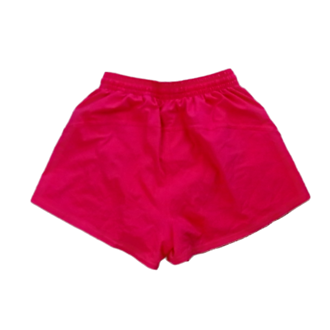 Lululemon Girls Bright Coral/Pink Shorts Size: 12 Years Bright Coral/Pink