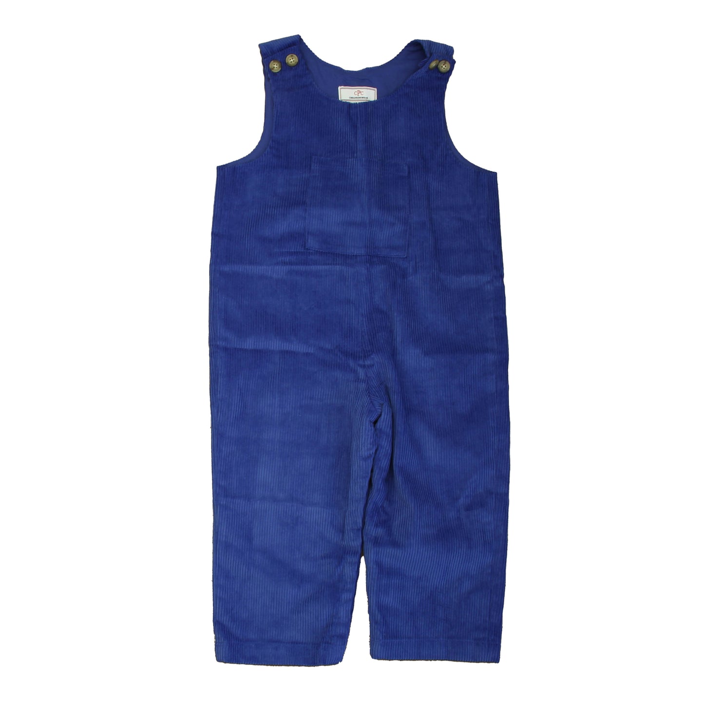 Classic Prep Boys Bright Navy Romper Size: 2-5T Bright Navy