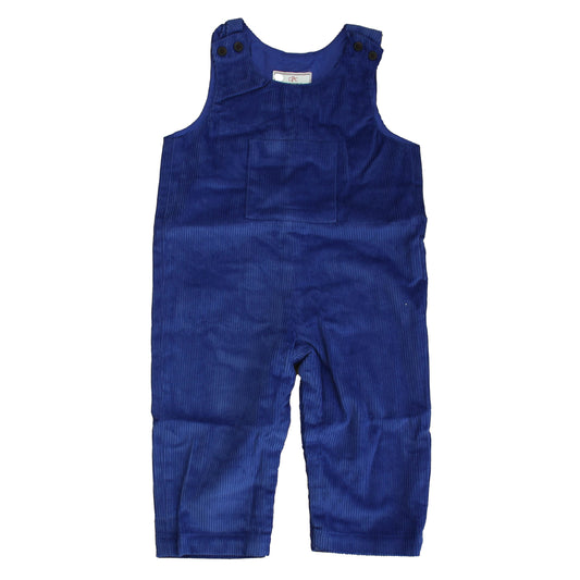 Classic Prep Boys Bright Navy Romper Size: 12-24 Months Bright Navy