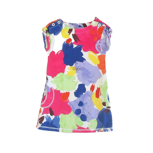 Crazy 8 Girls Bright Paint Dress Size: 5-6 Years Bright Paint