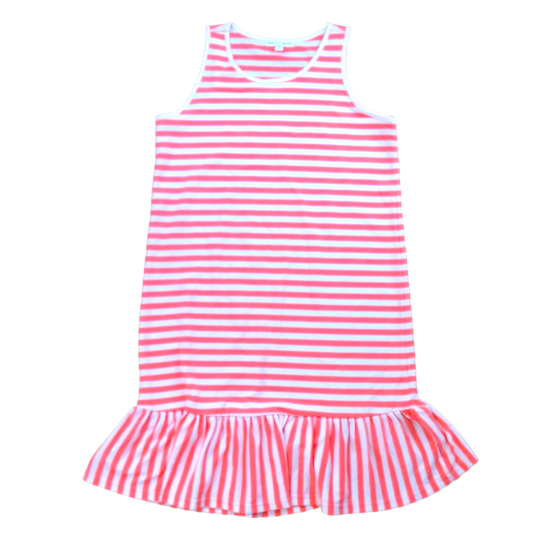 Rockets Of Awesome Girls Bright Pink and White Dress Size: 14 Years Bright Pink and White