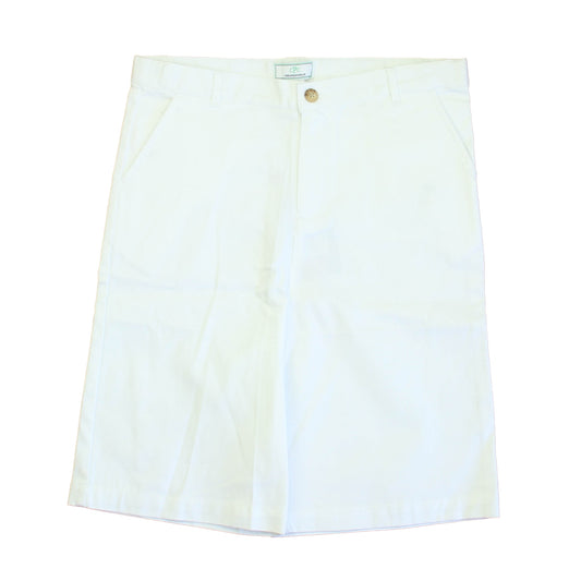 Classic Prep Boys Bright White Shorts Size: 6-14 Years