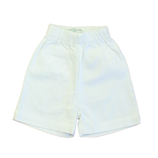 Classic Prep Boys Bright White Shorts Size: 12-24 Months