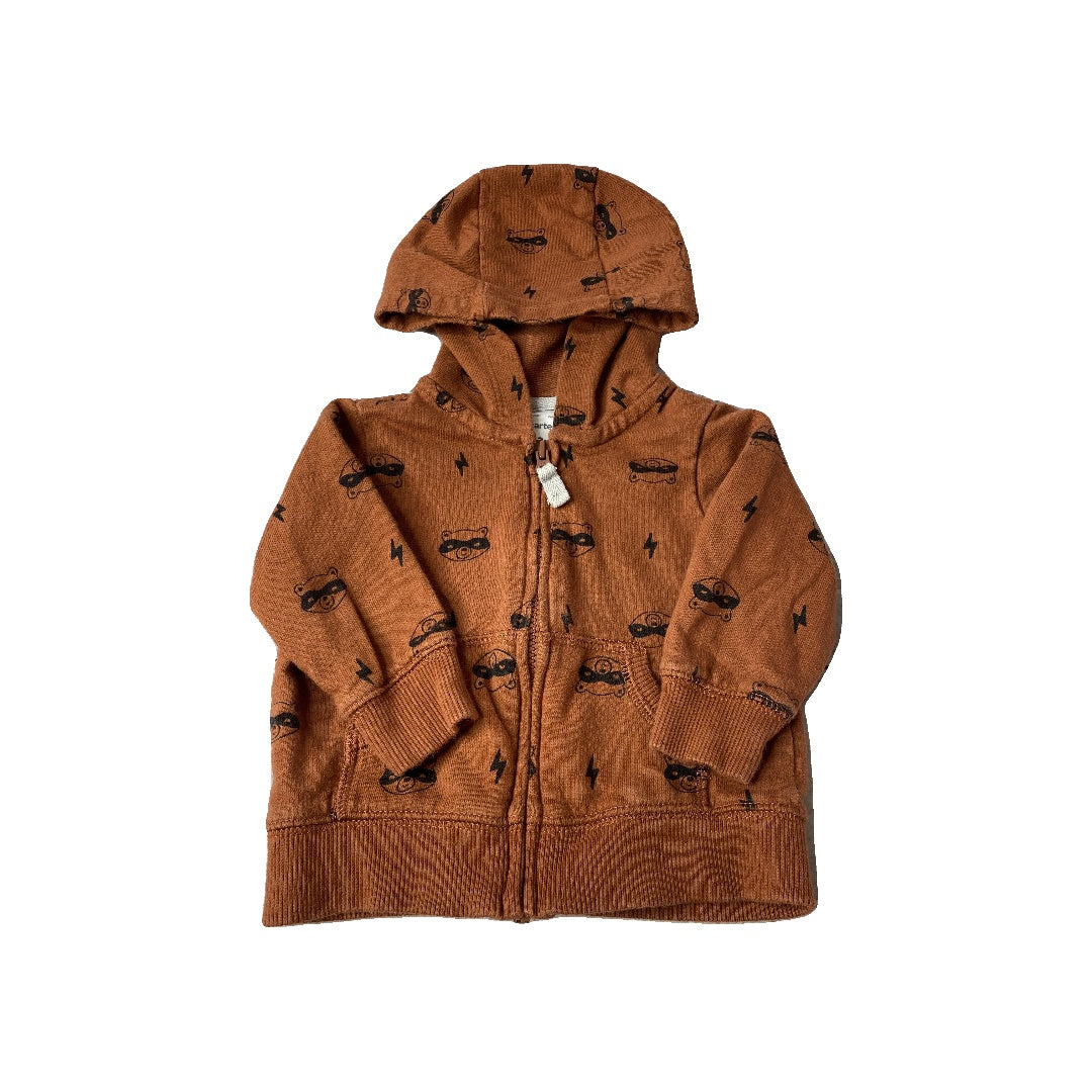 Carters Boys Brown | animals Shirt Size: 3 months Brown | animals