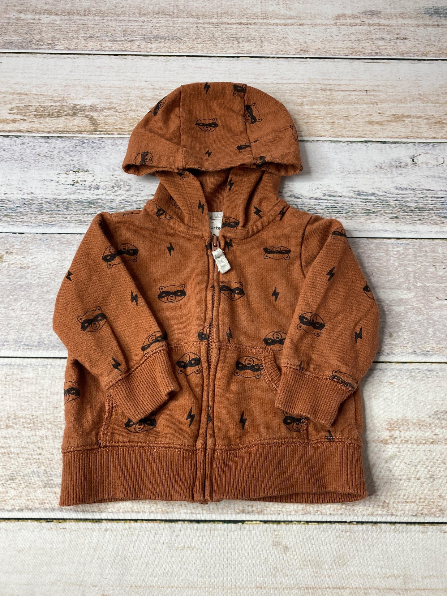 Carters Boys Brown | animals Shirt Size: 3 months Brown | animals