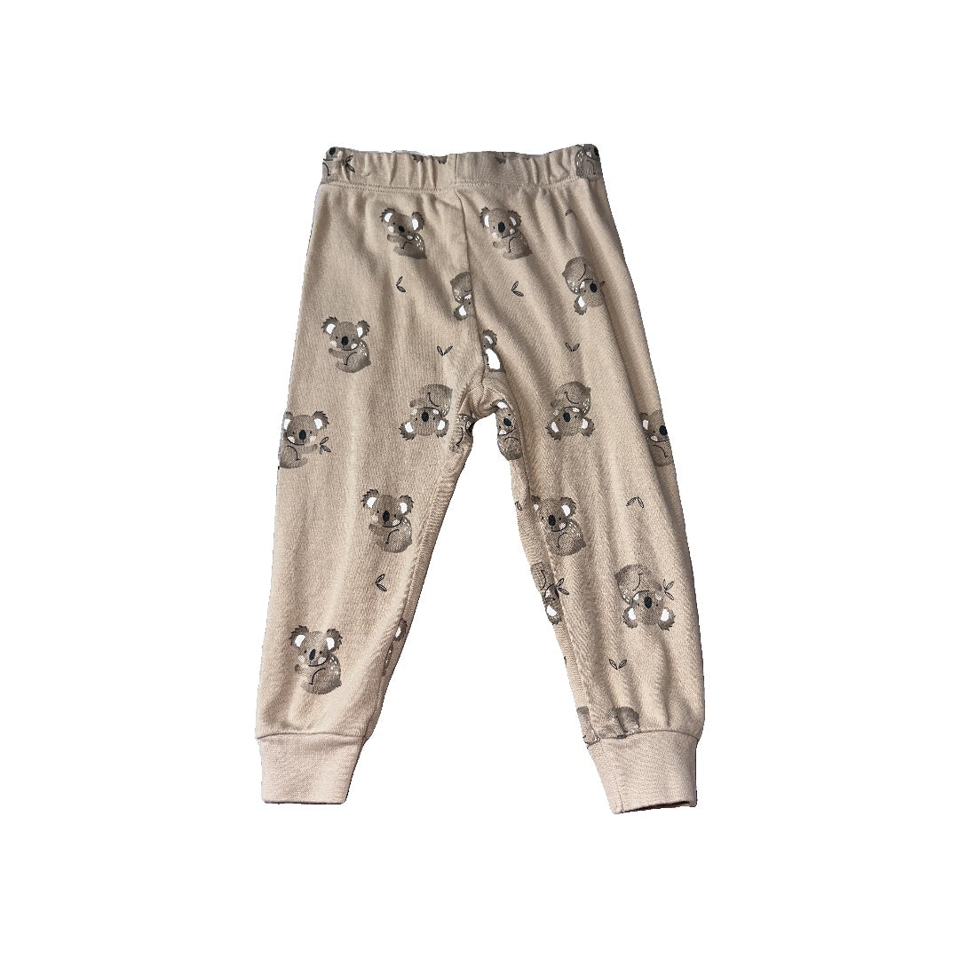 Petit Lemi Unisex Brown | animals Pants Size: 12 months Brown | animals