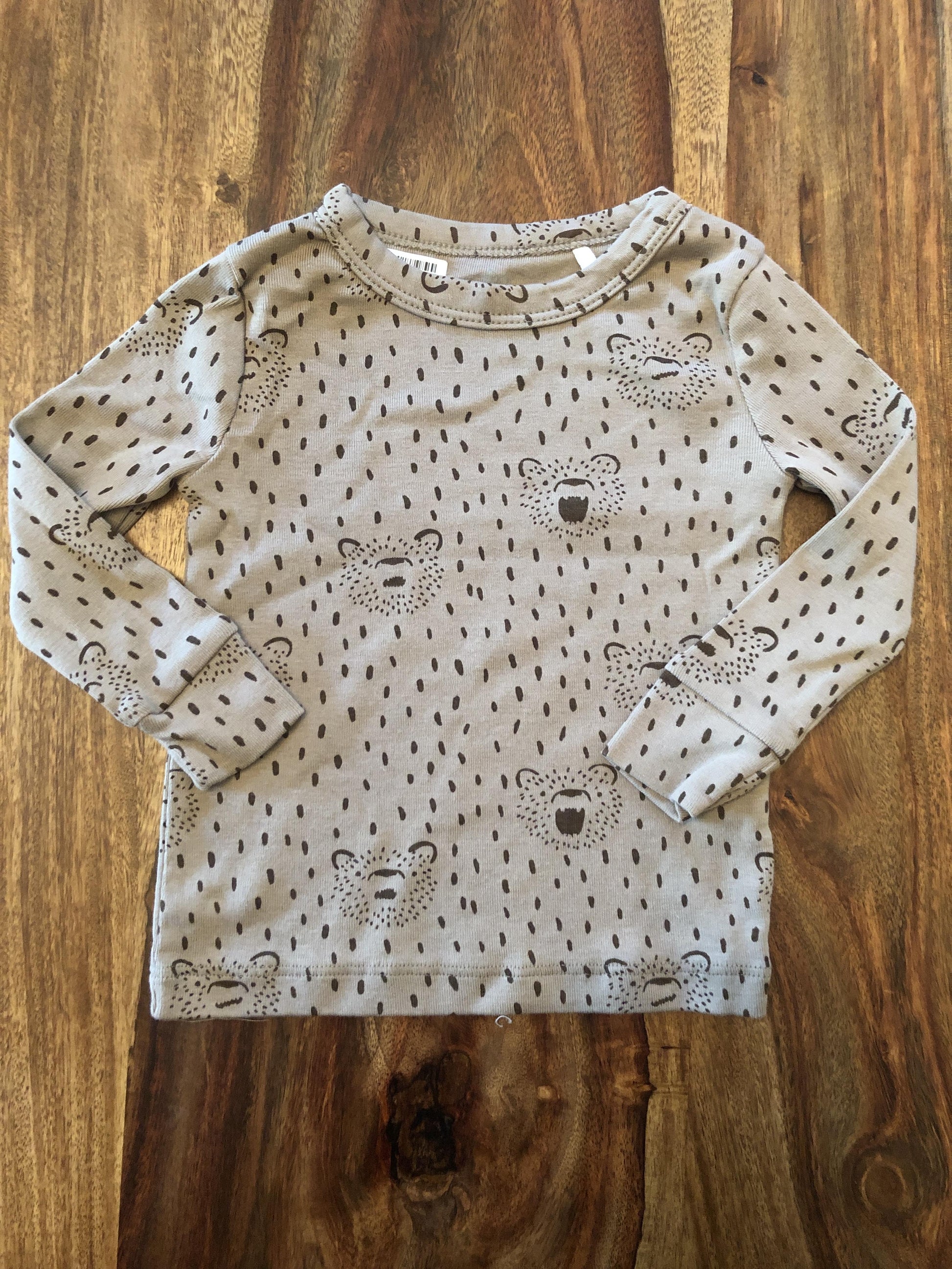Oliver & Rain Boys Brown | bears Pajamas Size: 18 months Brown | bears