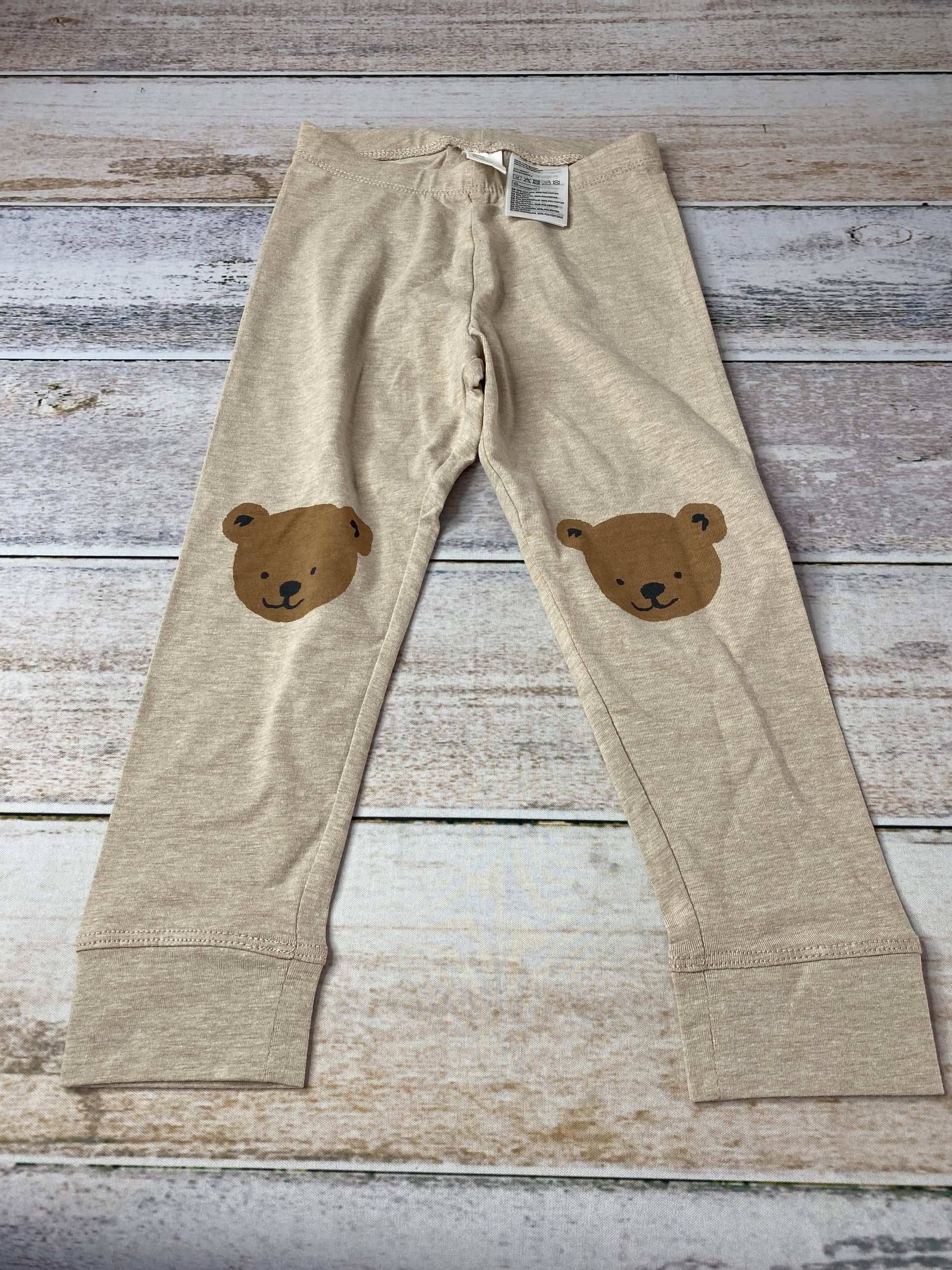 H&M Boys Brown | bears Pants Size: 3T Brown | bears