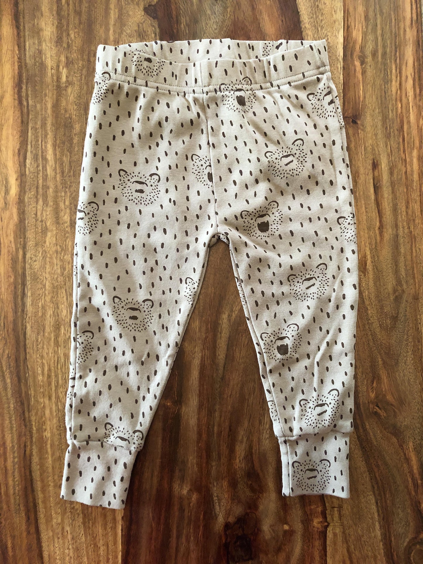 Oliver & Rain Girls Brown | bears Pajamas Size: 2 years Brown | bears