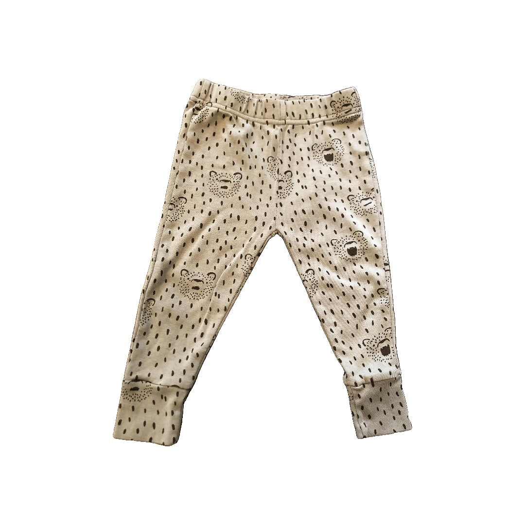 Oliver & Rain Unisex Brown | bears Pajamas Size: 18 months Brown | bears