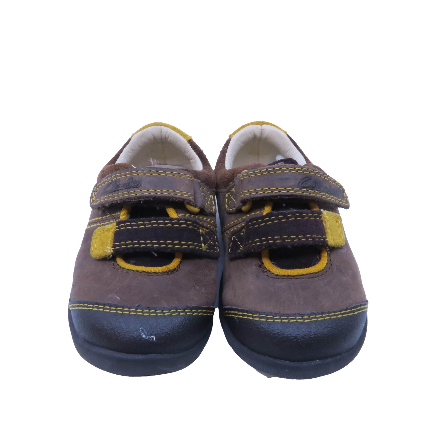 Clarks Boys Brown | Beige Shoes Size: 4 Wide Brown | Beige