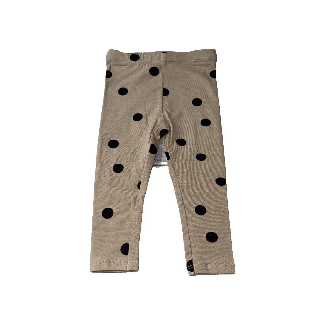 Jessica Simpson Girls Brown | Black | Dots Pants Size: 12 months Brown | Black | Dots