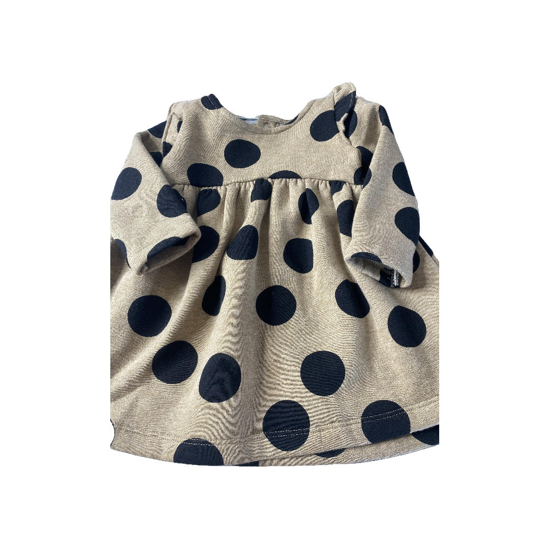 Carters Girls Brown | Black | Dots Dress Size: 9 months Brown | Black | Dots