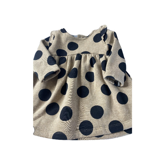 Carters Girls Brown | Black | Dots Dress Size: 9 months Brown | Black | Dots