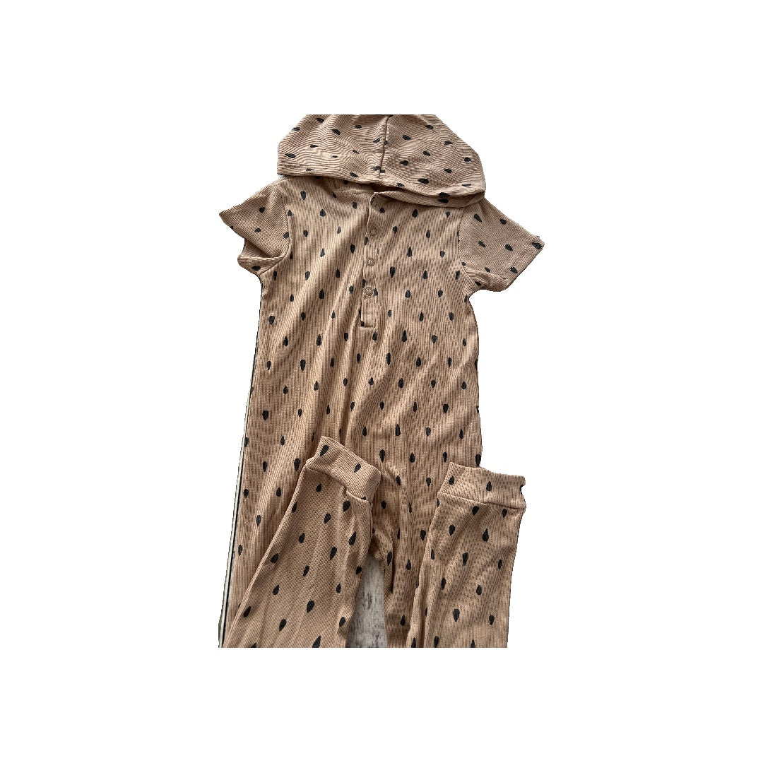 Grayson Collective Unisex Brown | Black | Pattern Shorts Size: 4T Brown | Black | Pattern