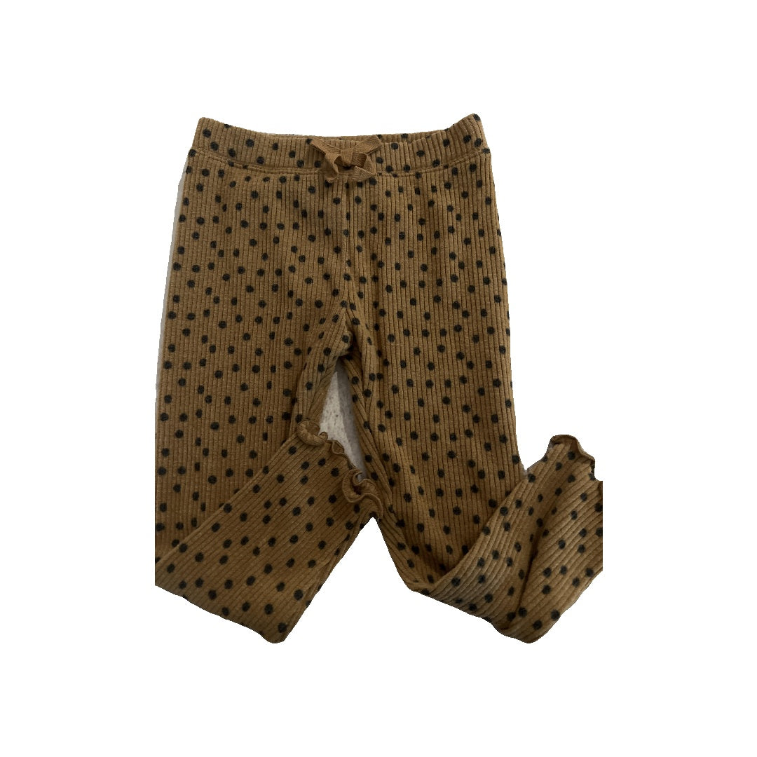 Old Navy Girls Brown | Black | polka dot Pants Size: 3T Brown | Black | polka dot