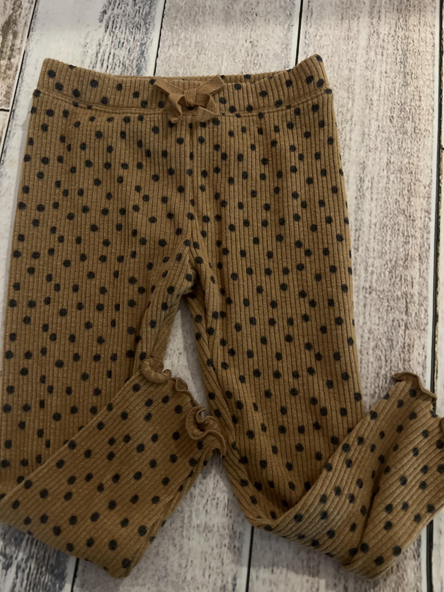 Old Navy Girls Brown | Black | polka dot Pants Size: 3T Brown | Black | polka dot
