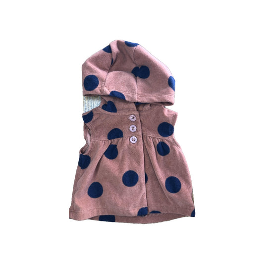 Carters Girls Brown | Black Vest Size: 3 months Brown | Black