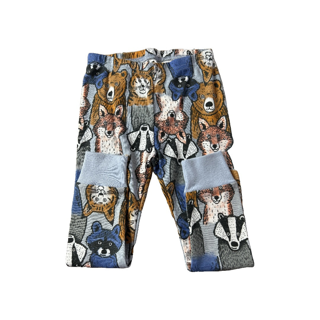 Carters Unisex Brown | Blue | animals Pajamas Size: 2T Brown | Blue | animals