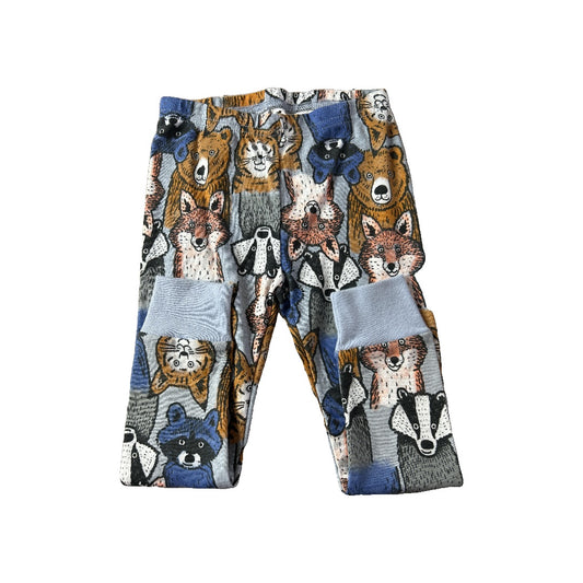 Carters Unisex Brown | Blue | animals Pajamas Size: 2T Brown | Blue | animals