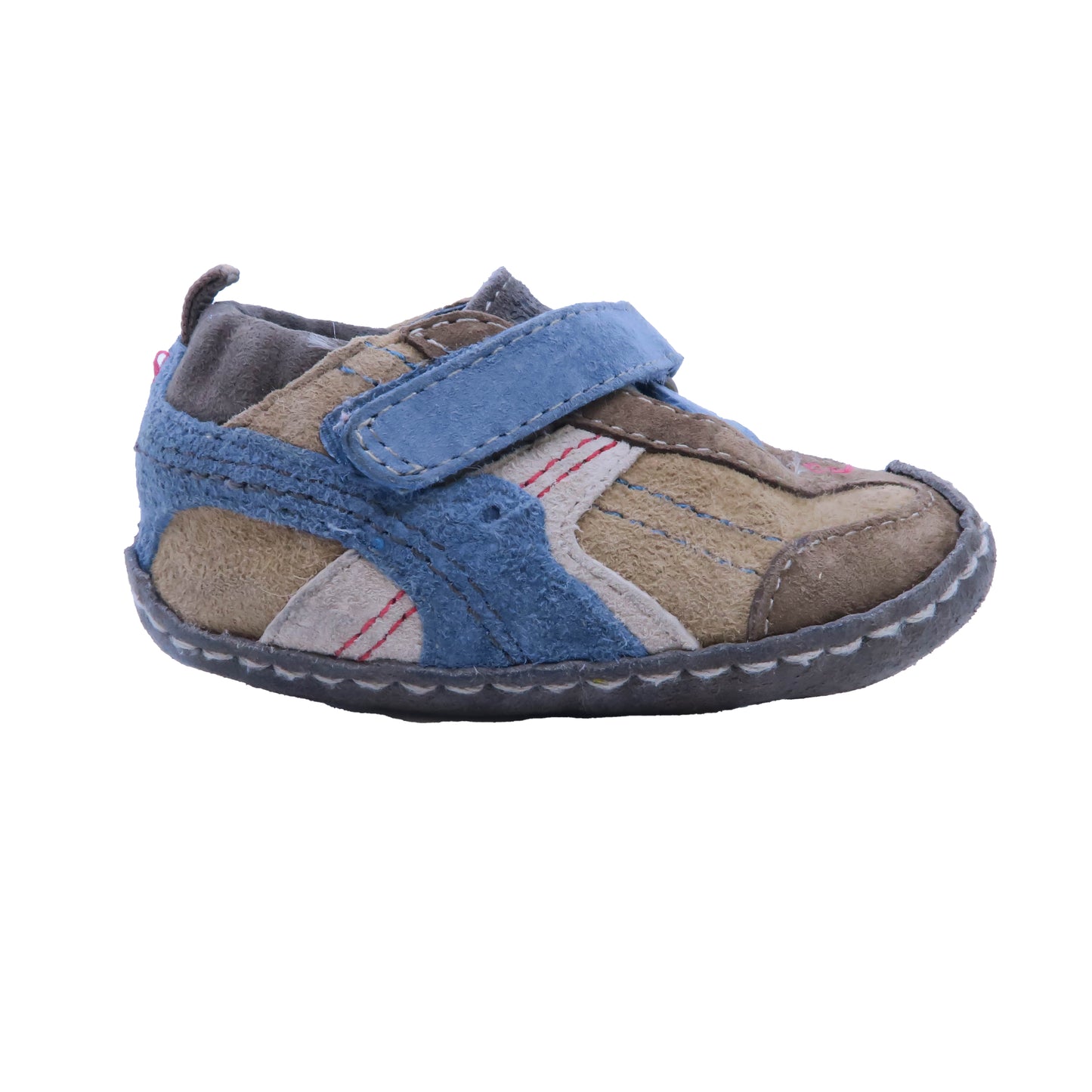 Stride Rite Boys Brown | Blue Booties Size: 2 Infant Brown | Blue