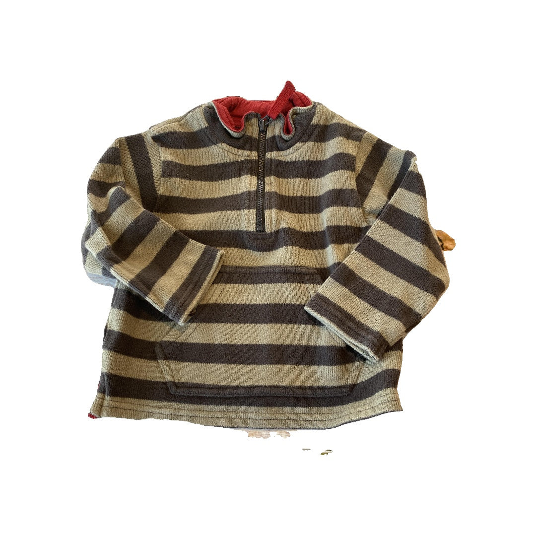 Marks & Spencer Boys Brown | Brown | Striped Sweater Size: 18-24 months Brown | Brown | Striped