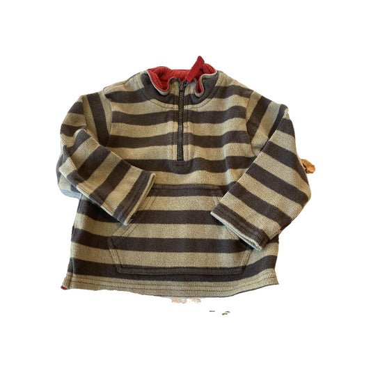 Marks & Spencer Boys Brown | Brown | Striped Sweater Size: 18-24 months Brown | Brown | Striped