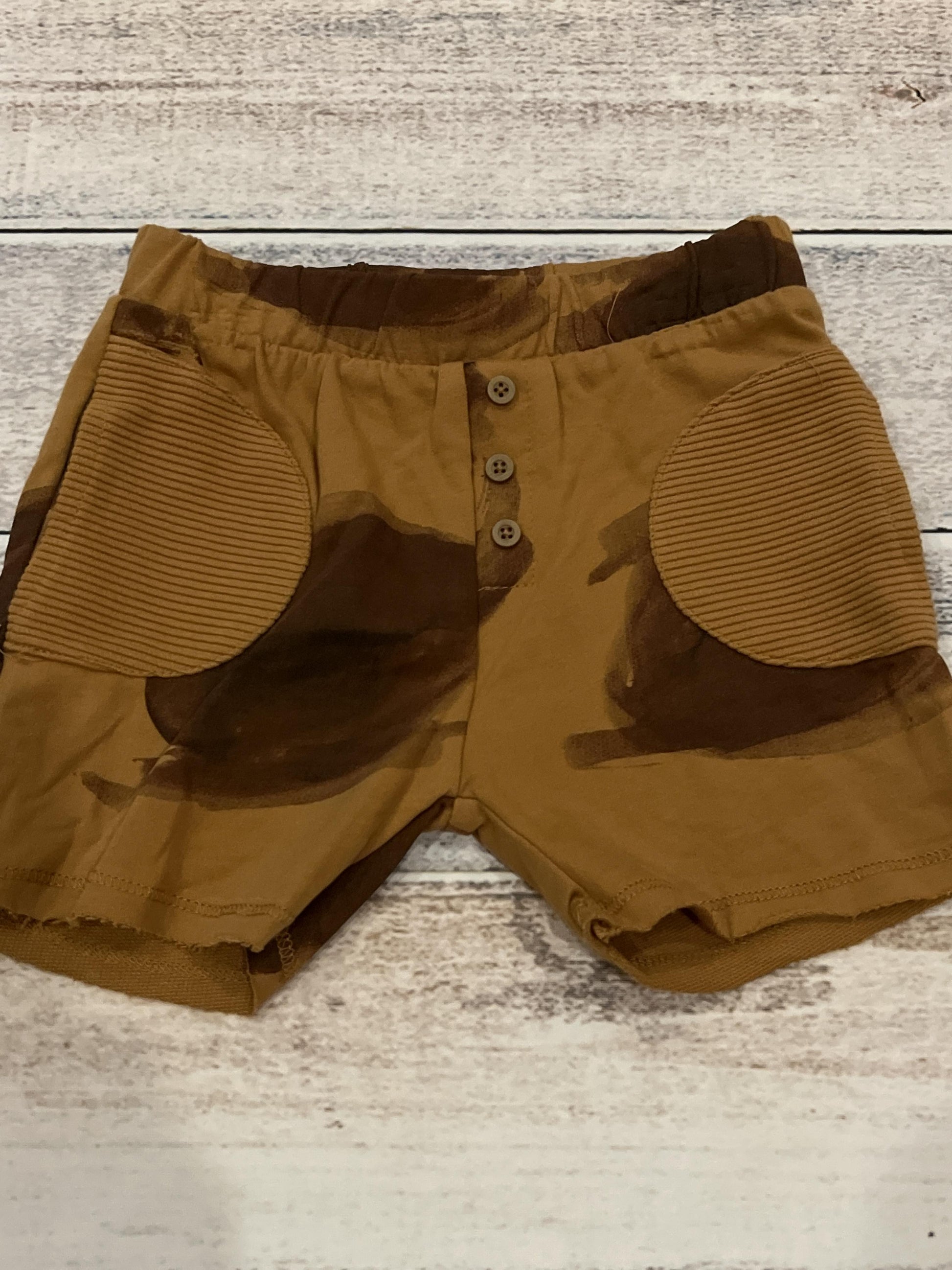 Kidding Around Boys Brown | Brown Shorts Size: 2T Brown | Brown