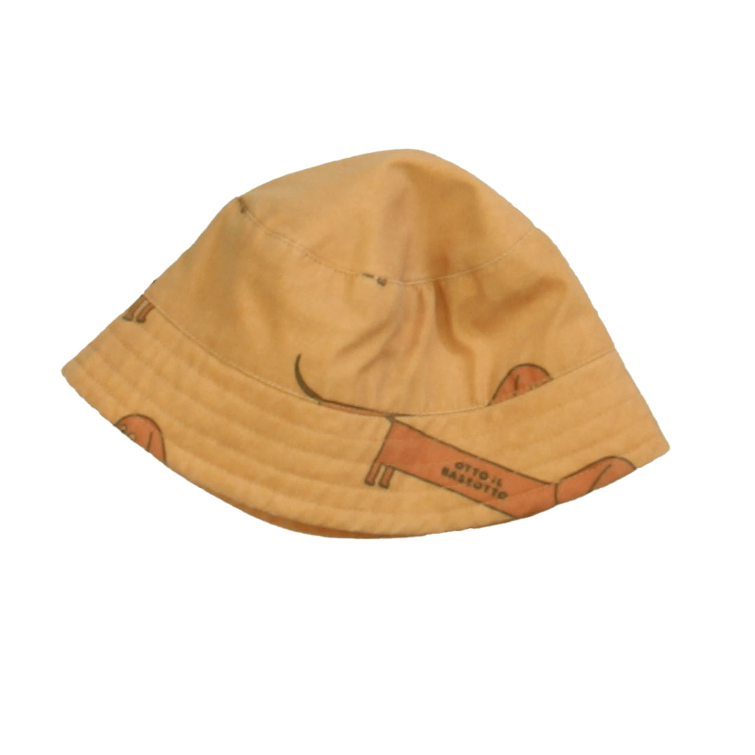 Tiny Cottons Boys Brown Dogs Hat Size: *12-24 Months