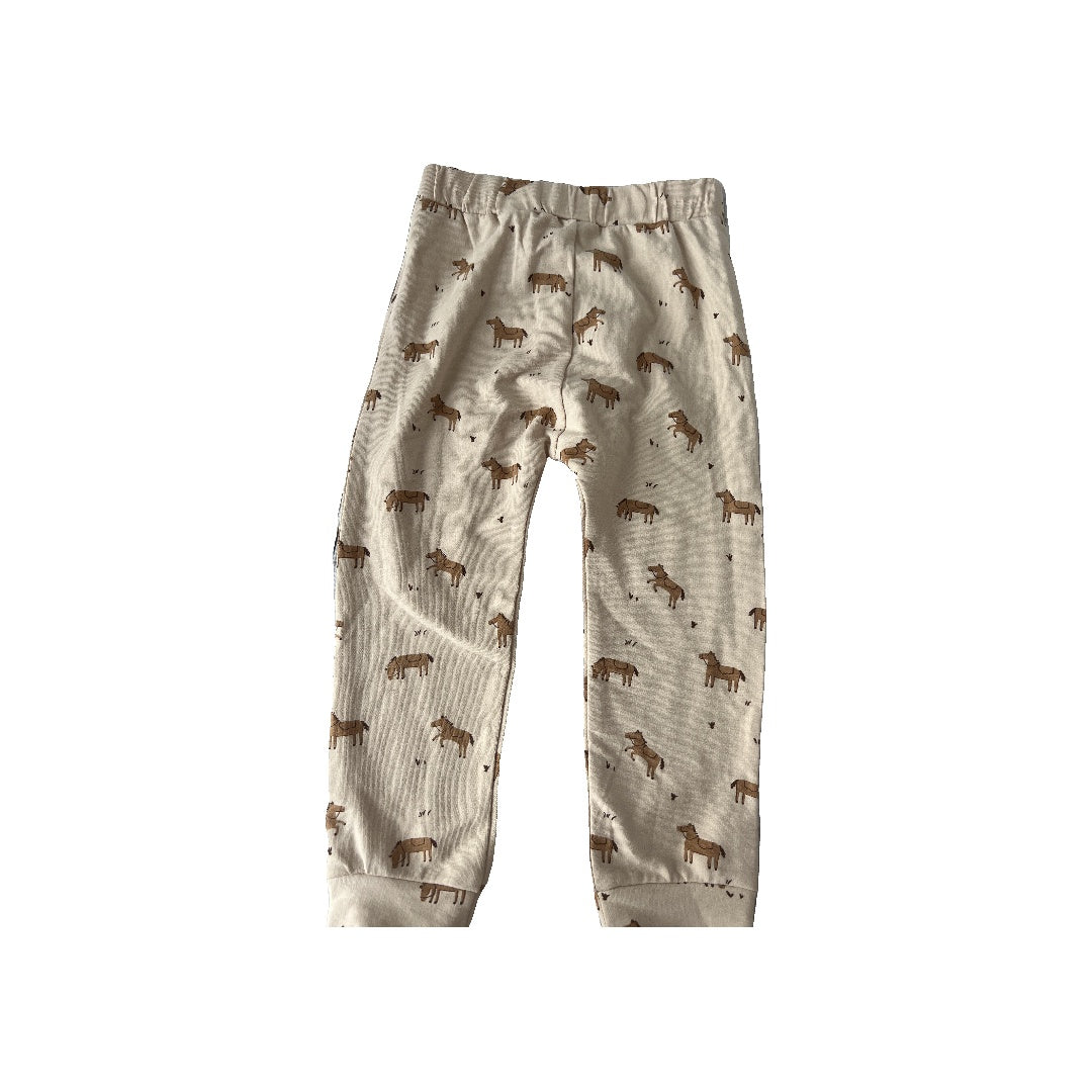 Focus Unisex Brown | Horses Pants Size: 24 months Brown | Horses