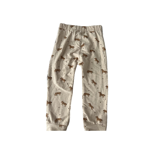 Focus Unisex Brown | Horses Pants Size: 24 months Brown | Horses