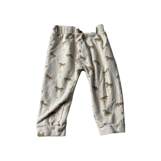 Focus Unisex Brown | Horses Pants Size: 18 months Brown | Horses