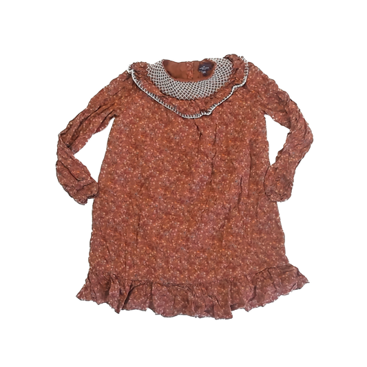 Sergent Major Girls Brown Lions Dress Size: 6 Years Brown Lions
