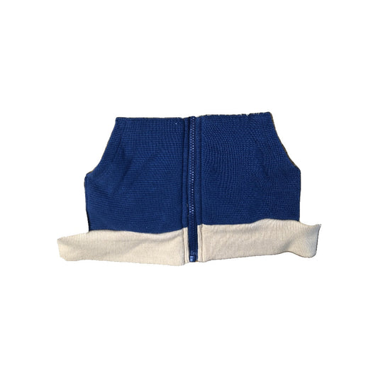 PL Baby Boys Brown | Navy Blue Vest Size: 18-24 months Brown | Navy Blue
