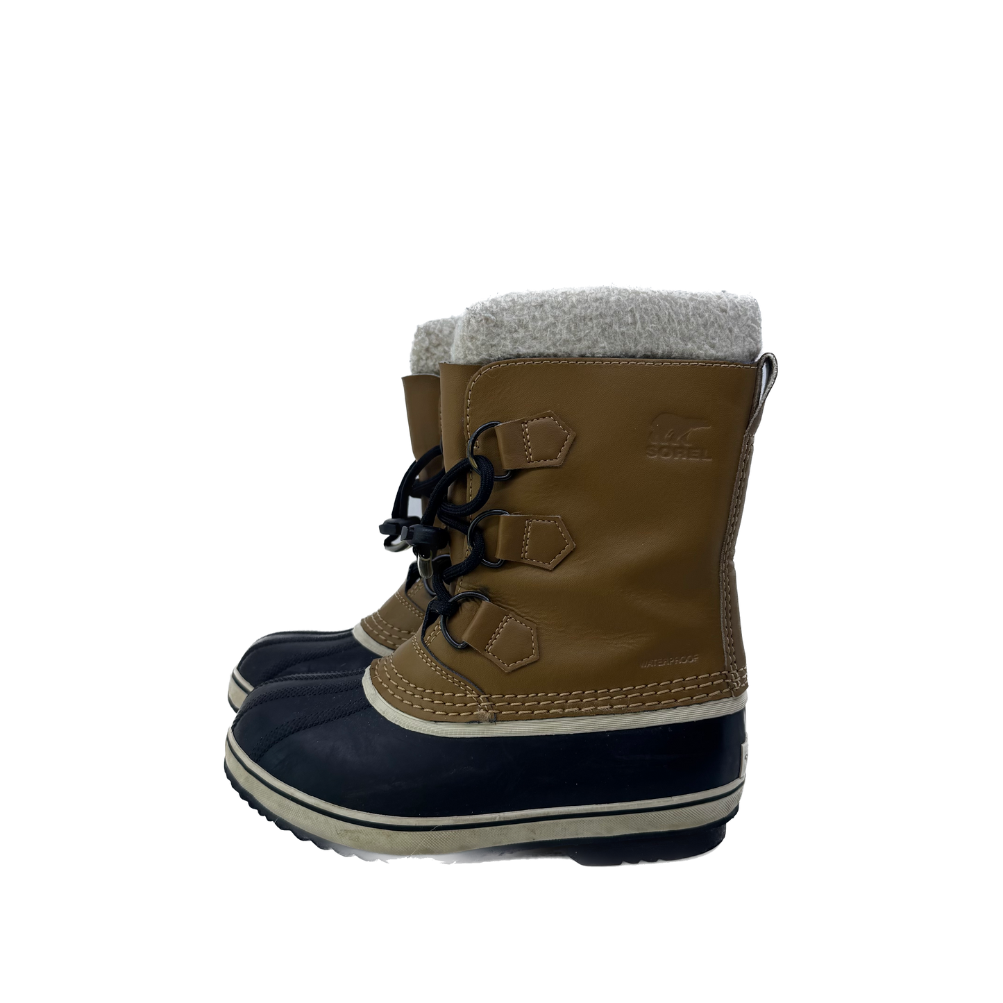 Sorel Unisex Brown | Navy Boots Size: 2Y Brown | Navy