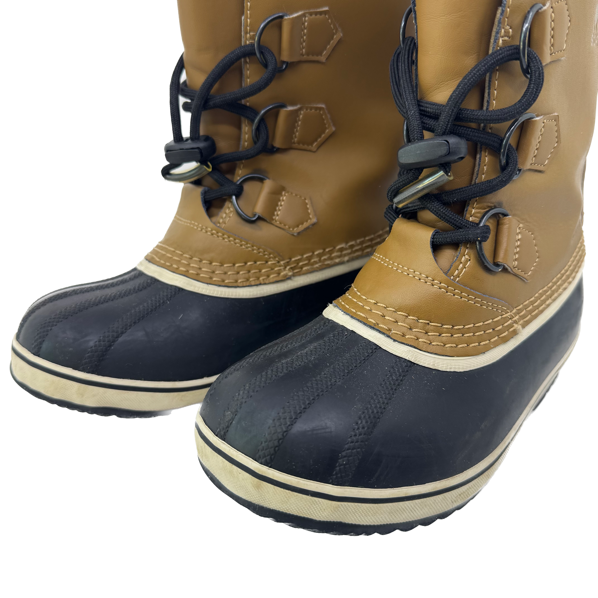 Sorel Unisex Brown | Navy Boots Size: 2Y Brown | Navy