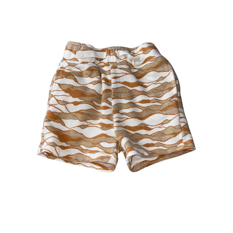 Dip Unisex Brown | Orange Shorts Size: 12-18 months Brown | Orange