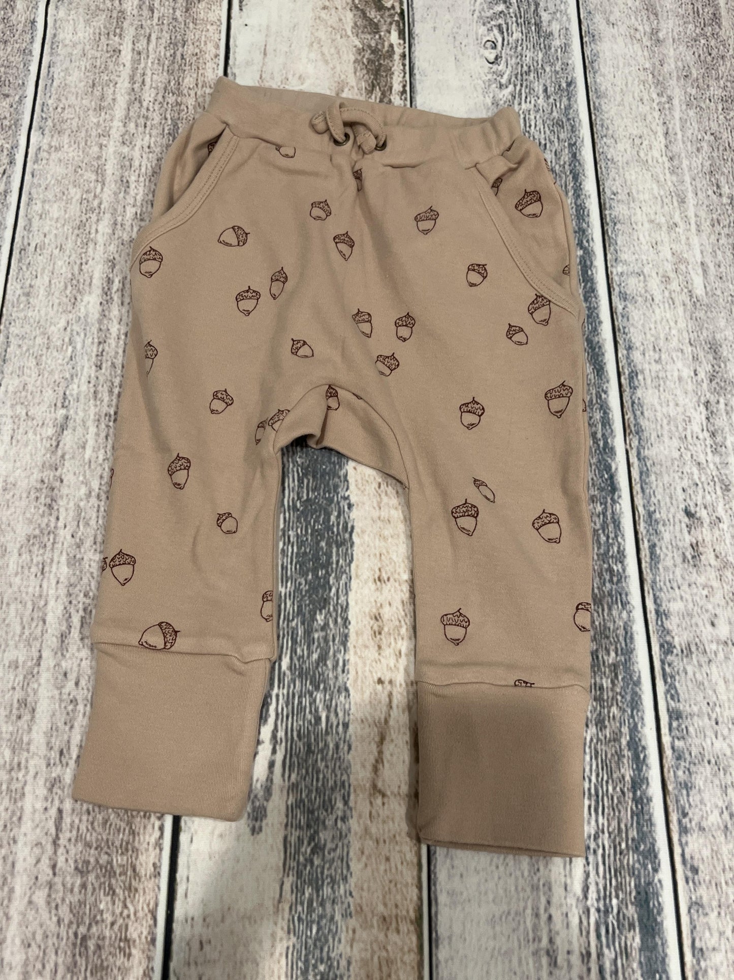 Loved Baby Unisex Brown | Pattern Pants Size: 12-18 months Brown | Pattern