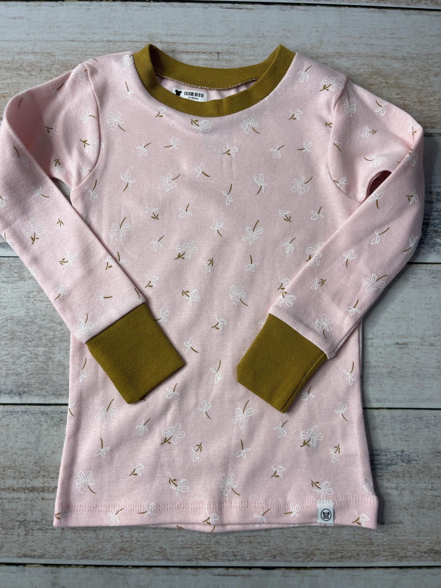 Honest Co Unisex Brown | pink Pajamas Size: 3T Brown | pink