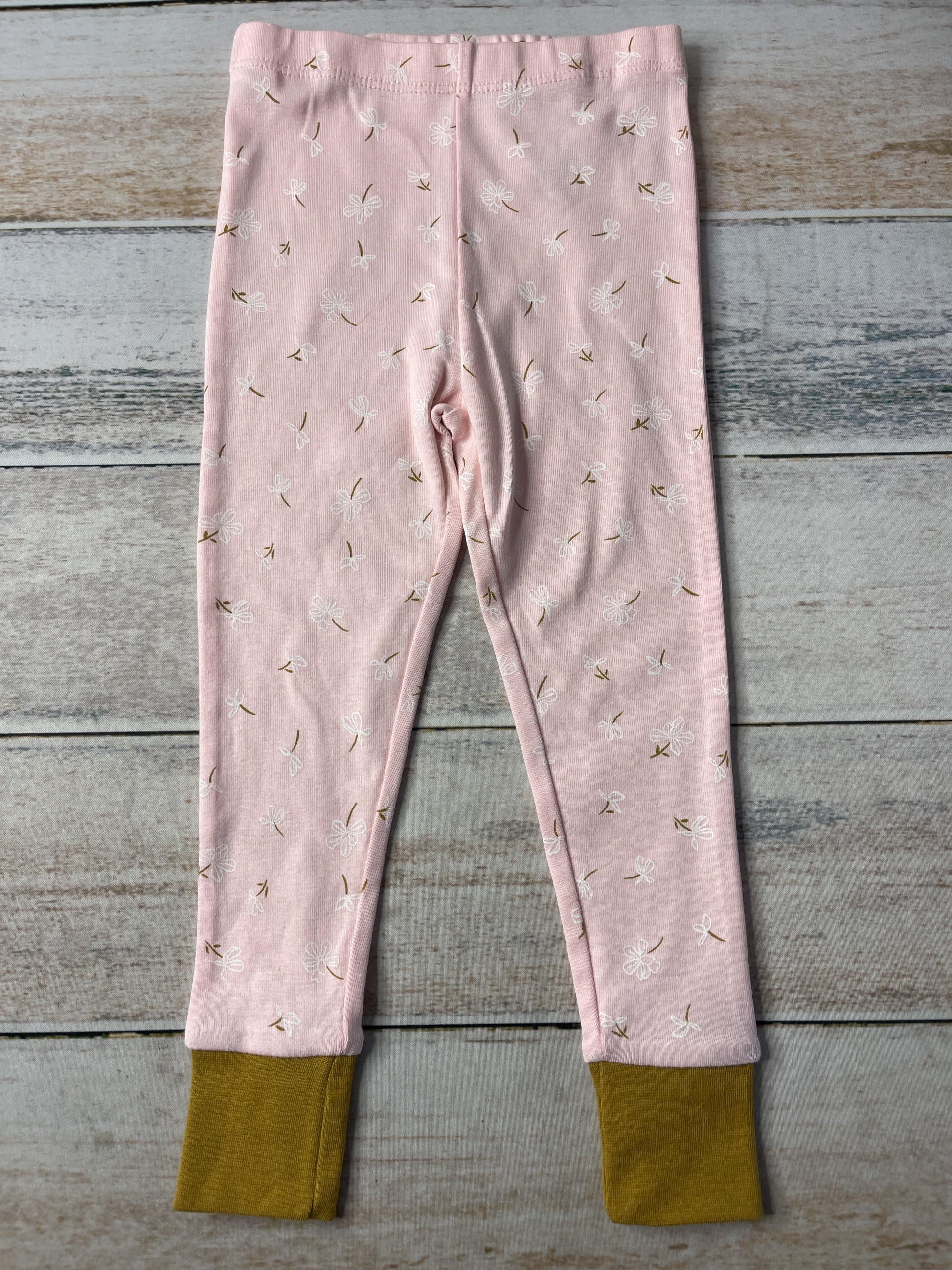 Honest Co Unisex Brown | pink Pajamas Size: 3T Brown | pink