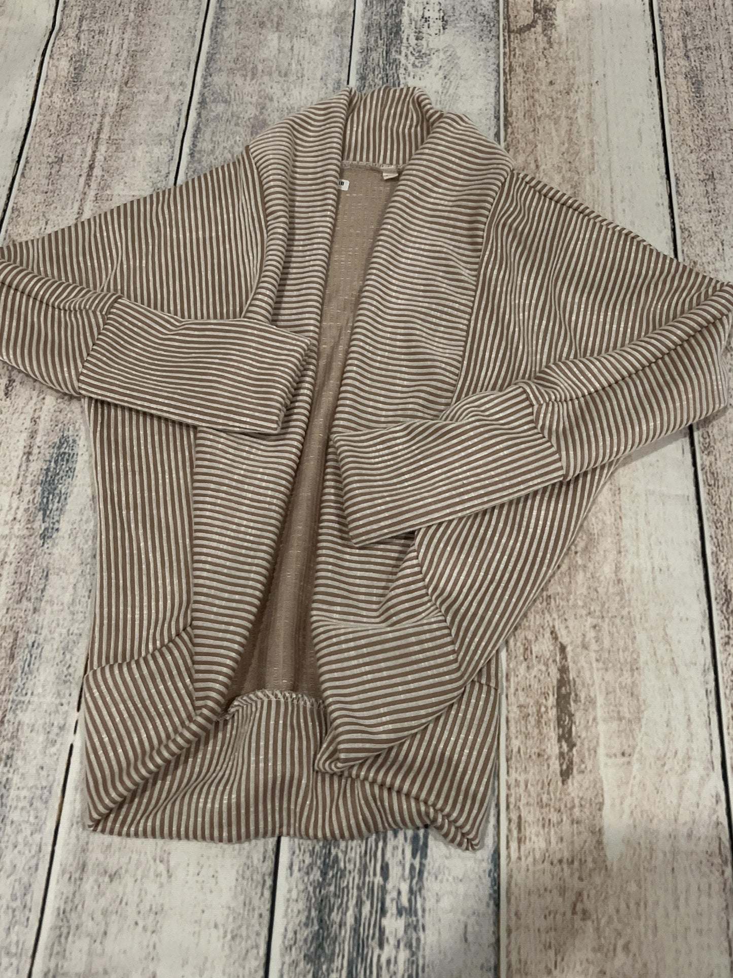 Little Lucca Love Girls Brown | Stripe Sweater Size: 4T Brown | Stripe