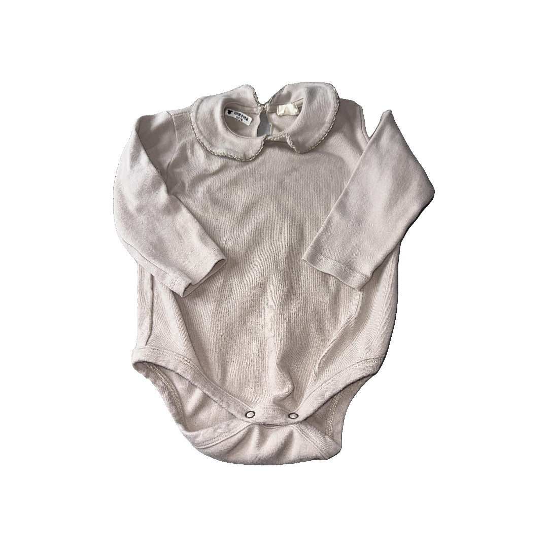 Monbebe Girls Brown | Tan Onesie Size: 12-24 months Brown | Tan