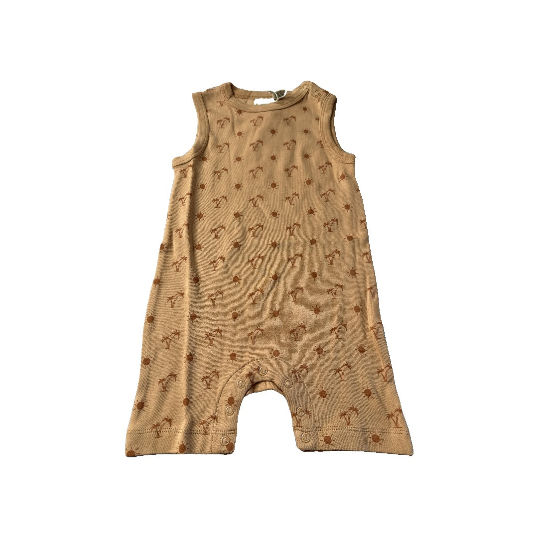 Parade Unisex Brown | trees Romper Size: 2T Brown | trees