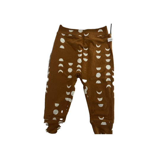 Loulou Lollipop Unisex Brown | White | Pattern Pants Size: 12-18 months Brown | White | Pattern