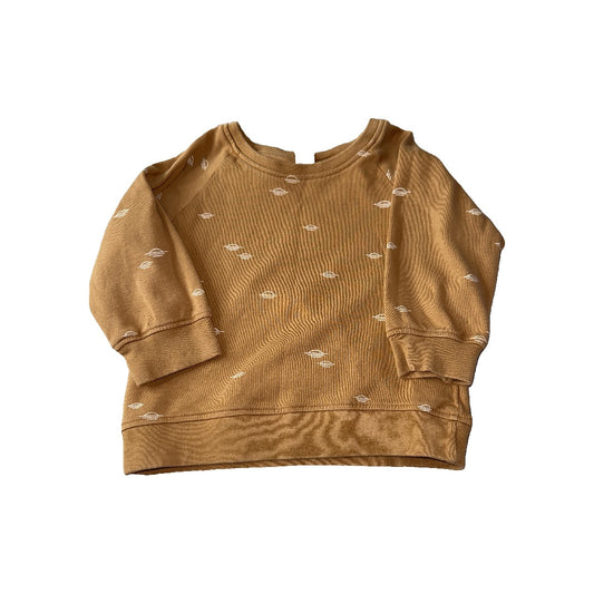 Colored Organics Boys Brown | White | Pattern Sweater Size: 2T Brown | White | Pattern