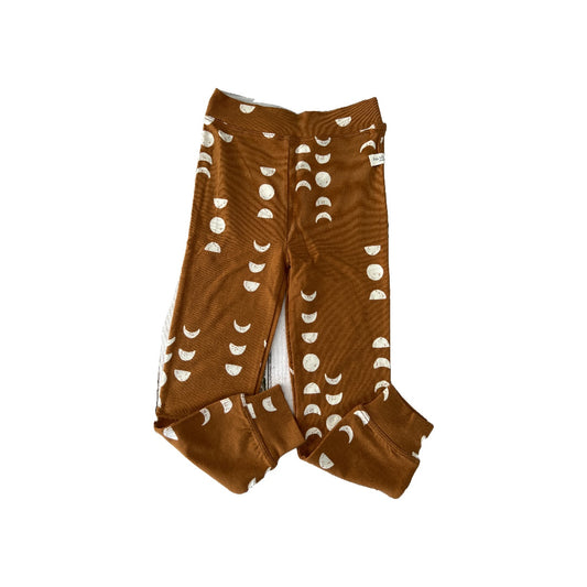Loulou Lollipop Unisex Brown | White | Pattern Pants Size: 2T Brown | White | Pattern