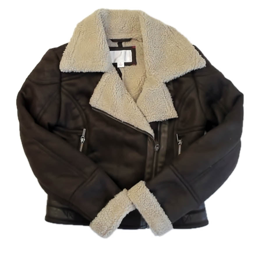 Xhilaration Girls Brown Jacket Size: Junior Small Brown