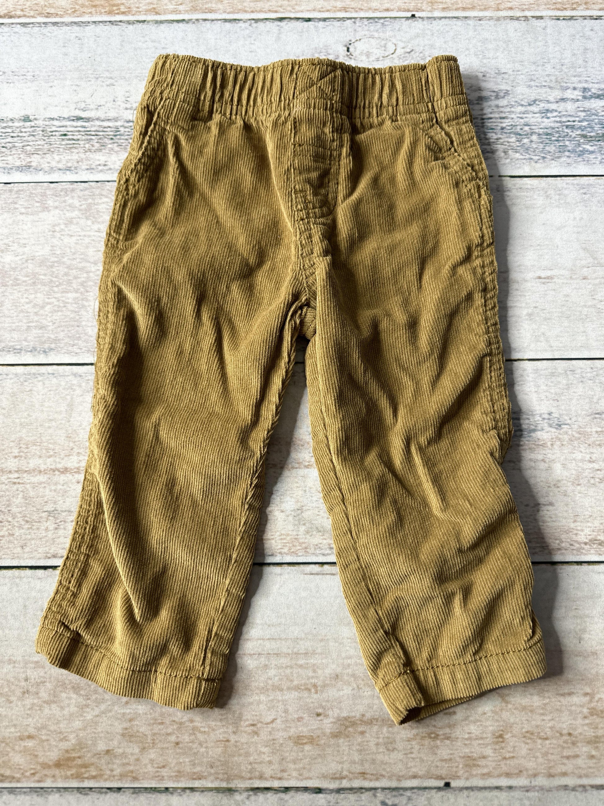 Carters Boys Brown Pants Size: 9-12 Months Brown