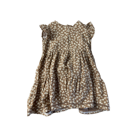 Quincy Mae Girls Brown Dress Size: 4T Brown